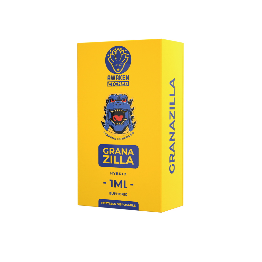 Awaken® Etched Disposable Vape 1ml - Granazilla (Hybrid) | Cannamart